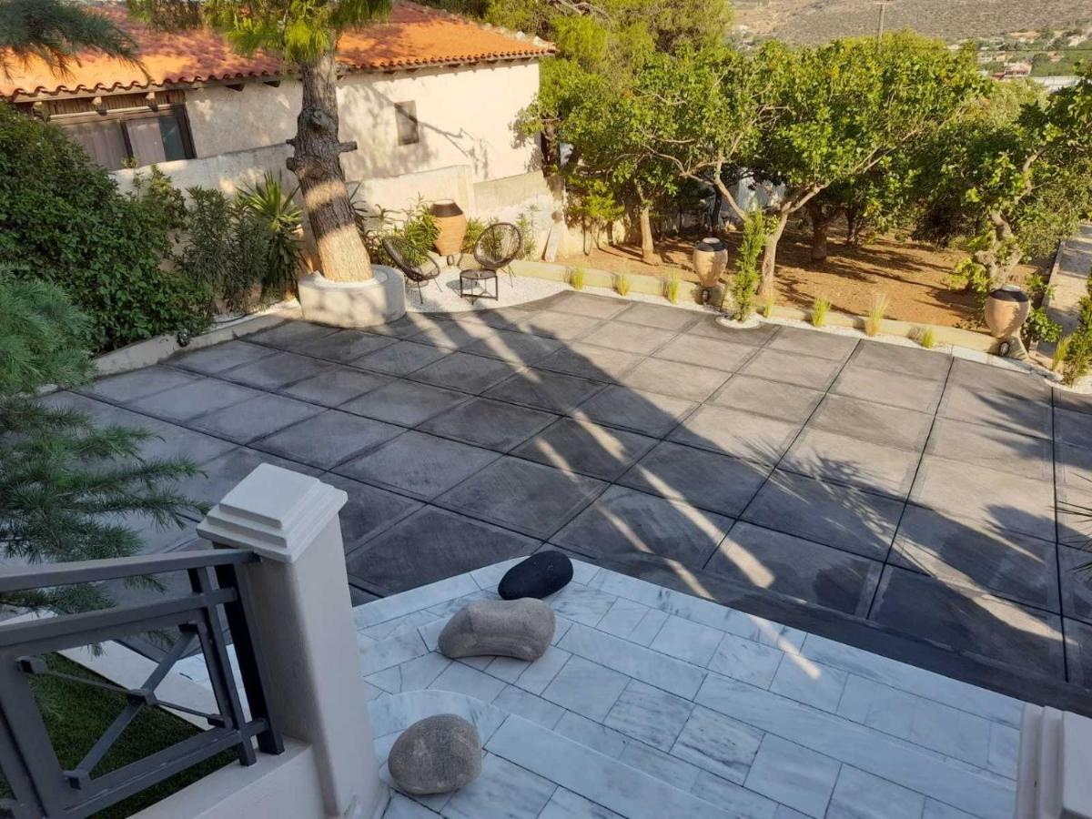 Suite With Garden Agia Marina  Exteriör bild