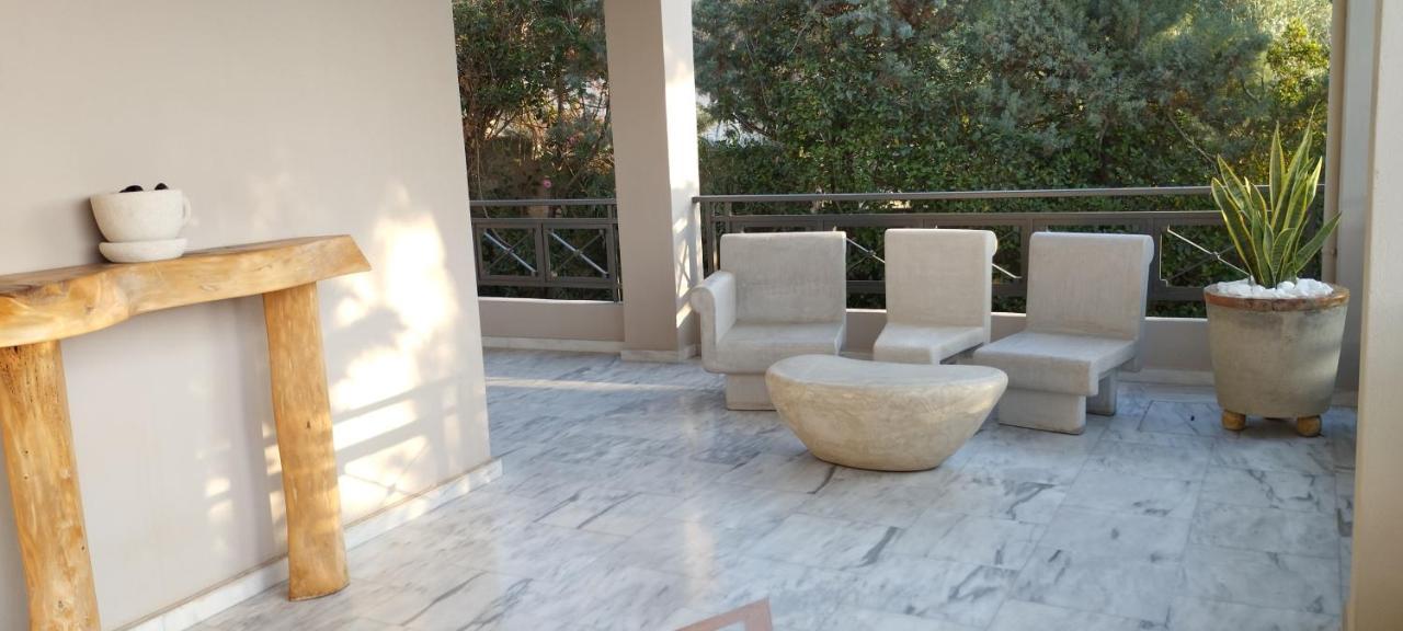 Suite With Garden Agia Marina  Exteriör bild